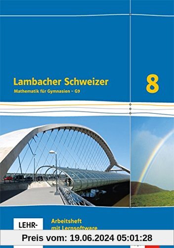 Lambacher Schweizer - Ausgabe für Niedersachsen G9 / Arbeitsheft plus Lösungsheft und Lernsoftware 8. Schuljahr